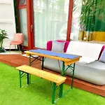 Designer Tiny House With Wraparound Sun Terrace & Garden Lounge Apartamento Berlim